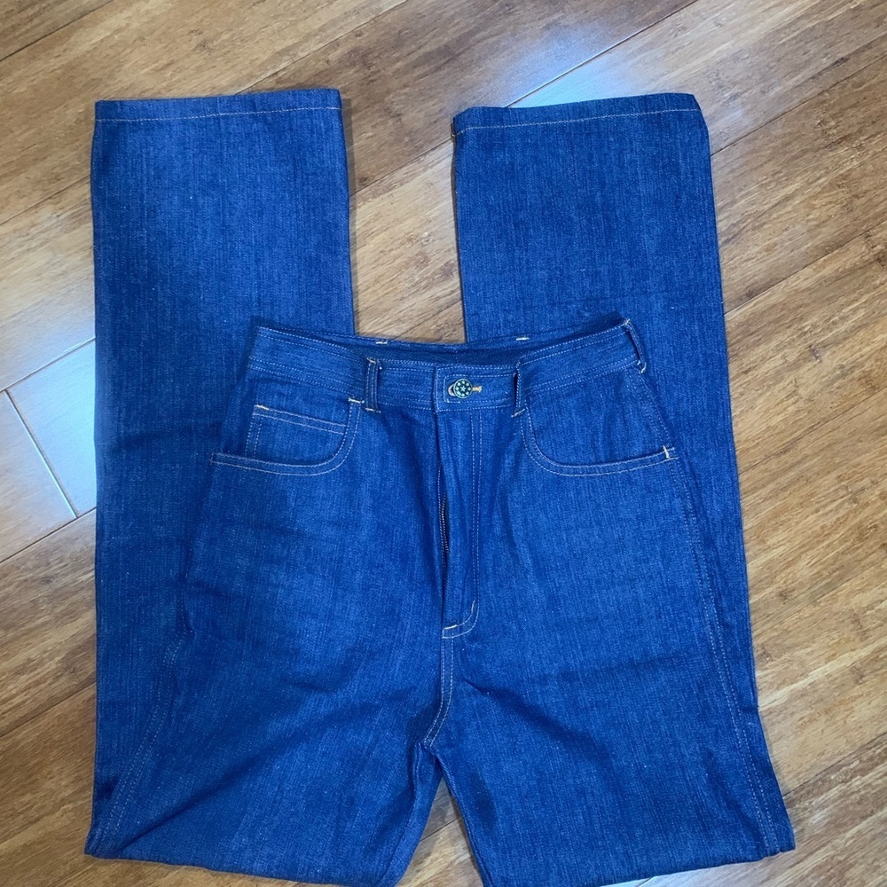 Vntg Sears straight leg denim jeans size 10 Tall
